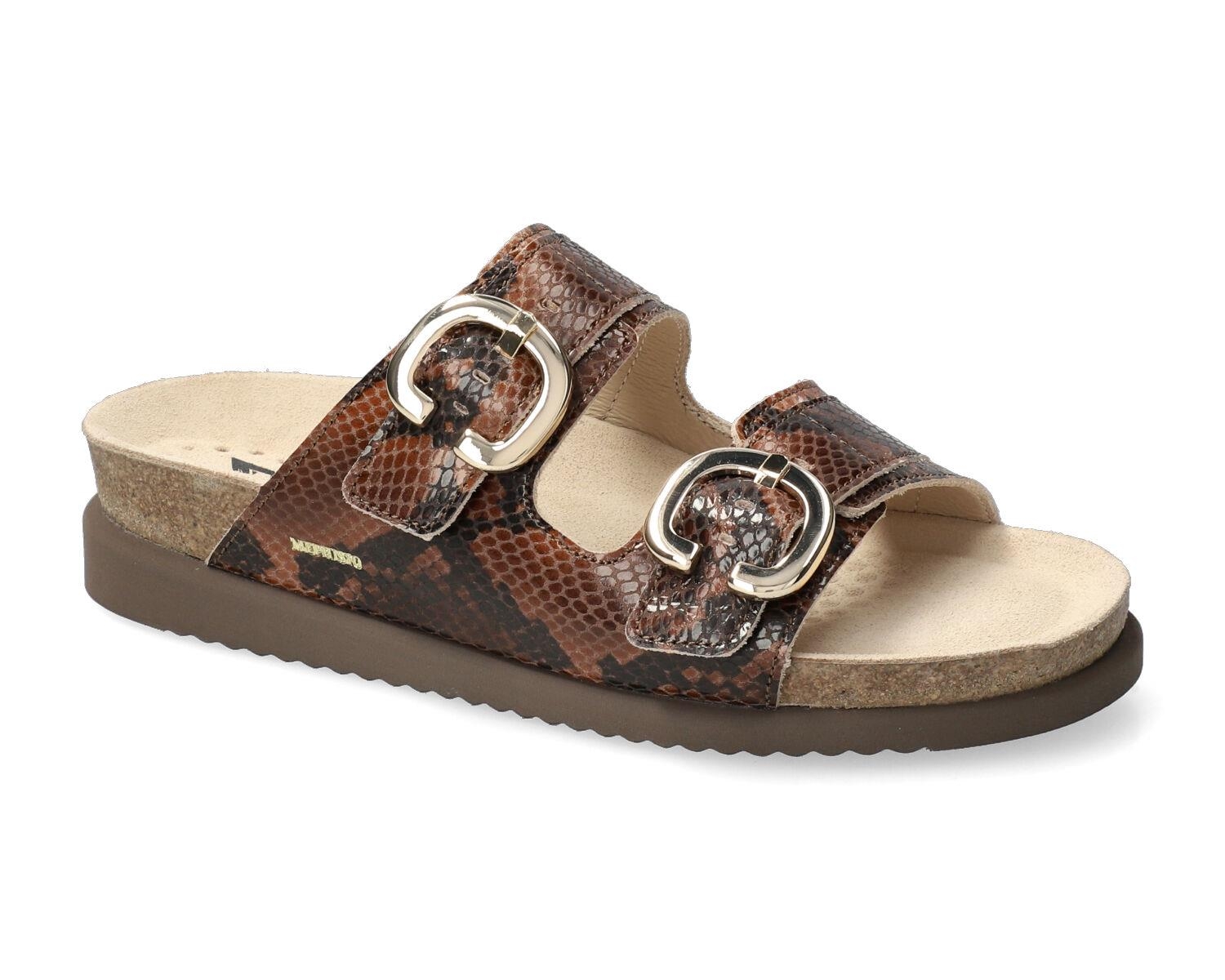 mules femme modèle Iara Marron tobacco - Mephisto